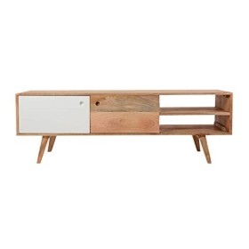 Made In Meubles Meuble TV en Bois de manguier ArtiQ - Meuble TV 35 x 150 x 50 cm