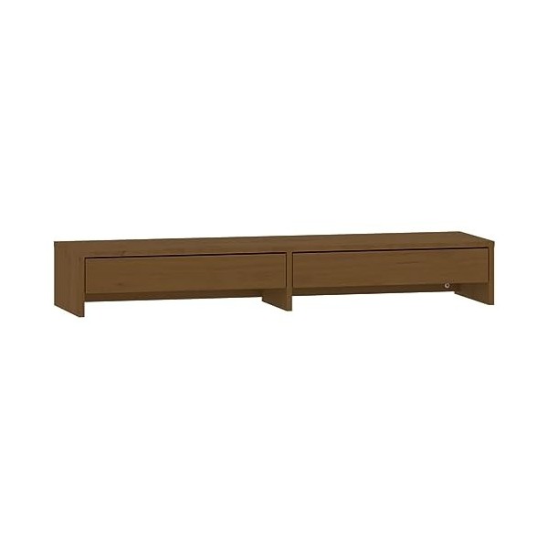 Support pour moniteur Miele 100 x 27 x 15 cm Bois massif de pin