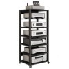 Étagère Audio-vidéo Support Multimédia AV À 7 Niveaux, Armoire De Rangement Ouverte For Composants Stéréo De Divertissement A