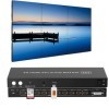 GKRONG Contrôleur de mur vidéo HDMI 3x3, 4 entrées et 9 sorties, supportant les entrées 4K, sortie 1080P, 13 modes daffichag