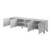 Bestmobilier - Chloe - Meuble TV - 200 cm - Style Contemporain