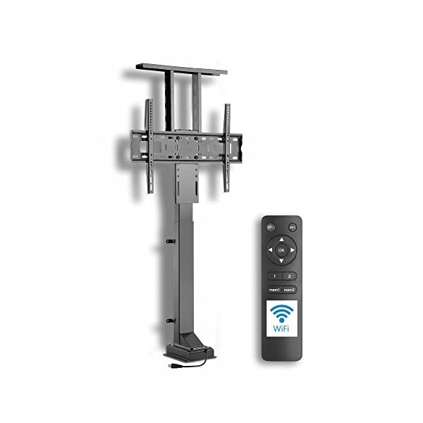 Xantron® PREMIUM-600HE Téléviseur électrique avec télécommande jusquà 65" / TV Lift pour montage de meubles / VESA 200 x 200