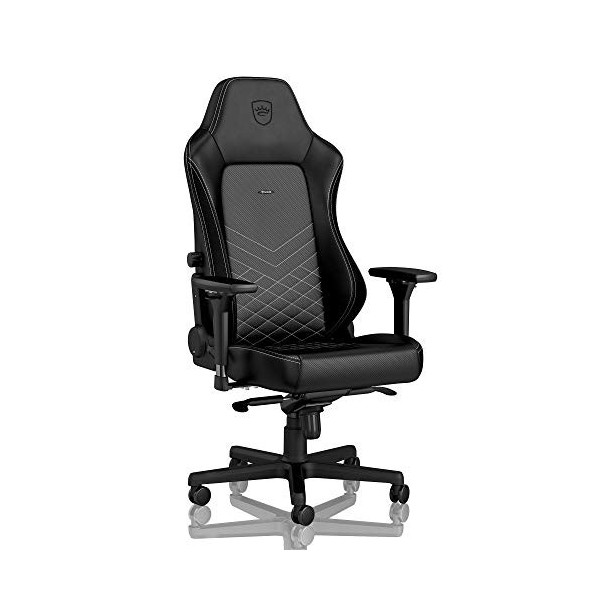 noblechairs Hero TX Chaise de Bureau Ergonomique - Siege Bureau Gamer - Chaise Gaming Tissu Textile - Fauteuil de Bureau Conf