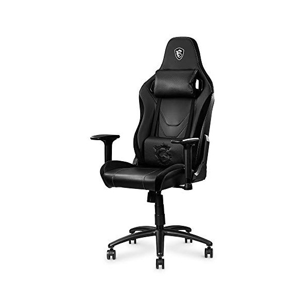 MSI MAG CH130 X Chaise Gaming, Mousse, Noir, Taille unique
