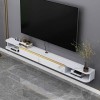 ROLTIN Meuble TV Flottant Étagère Meuble TV Console Multimédia Murale Meuble TV Flottant Rangement de Bureau Flottant Unité d