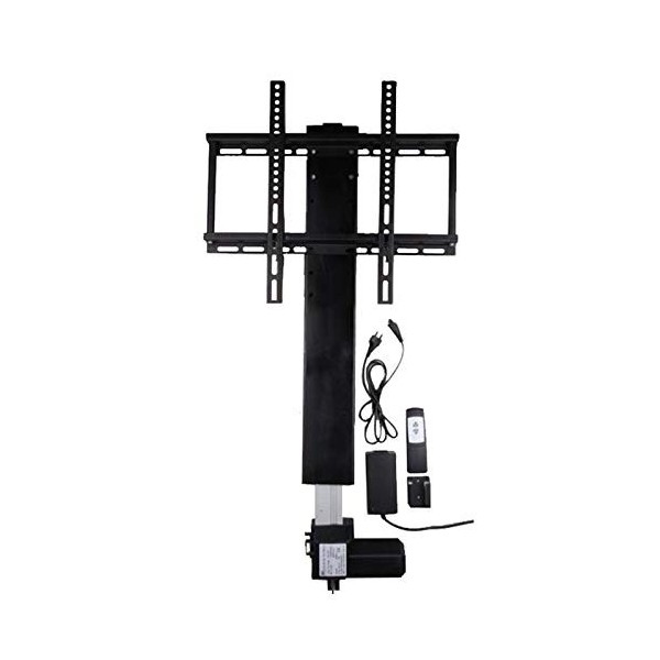hzexun Ascenseur TV Motorisé De Longueur De Course De 700mm pour Support Mural De Meuble TV De 26"-57" avec Télécommande