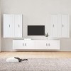 VEEKI Meuble TV, Meuble TV Suspendu, Meuble TV Industriel, Meuble TV Bois, Meuble Chambre, Convient pour Salon ou Chambre, En