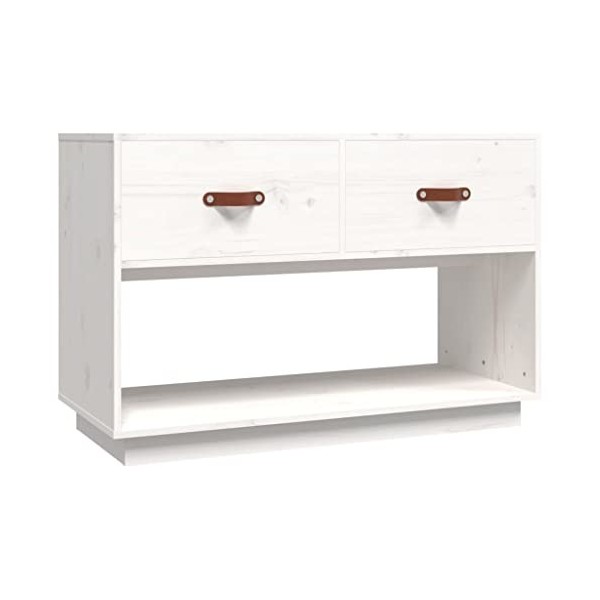 vidaXL Meuble TV, Armoire de Télévision avec Rangement, Meuble Télé de Salon Salle de Séjour Intérieur, Moderne, Marron Bois