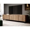 Best Mobilier - Come - Meuble TV - Bois - 200 cm - Style Contemporain - Bois