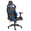 T1 Race - Fauteuil Gaming en Similicuir Montage Facile, Ergonomique, Hauteur Réglable et Accoudoirs 4D, Confortable avec Dos