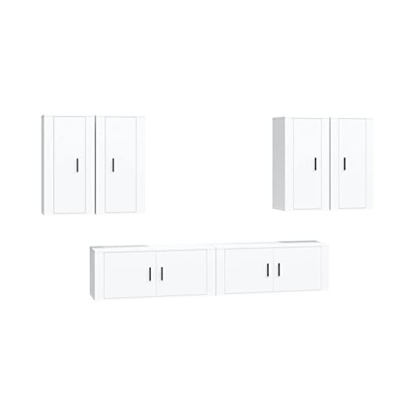 VEEKI Meuble TV, Meuble TV Suspendu, Meuble TV Industriel, Meuble TV Bois, Meuble Chambre, Convient pour Salon ou Chambre, En