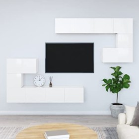 VEEKI Meuble TV, Meuble TV Suspendu, Meuble TV Industriel, Meuble TV Bois, Meuble Chambre, Convient pour Salon ou Chambre, Mu