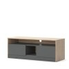 Vicco Meuble TV Valentin, Sonoma/Anthracite, 120 x 45 cm