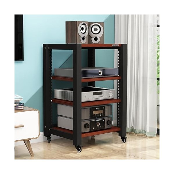 Support Multimédia À Plusieurs Niveaux, Étagère Dangle, Support Audio/vidéo, Armoire À Composants Stéréo, Étagères De Rangem