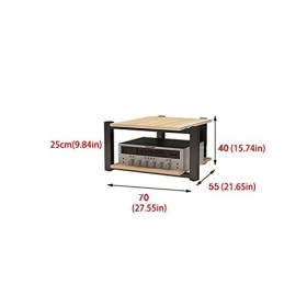 BNNP Supports pour haut-parleurs audio sur pied - Support moderne pour haut-parleur de salon - Support pour haut-parleur à de