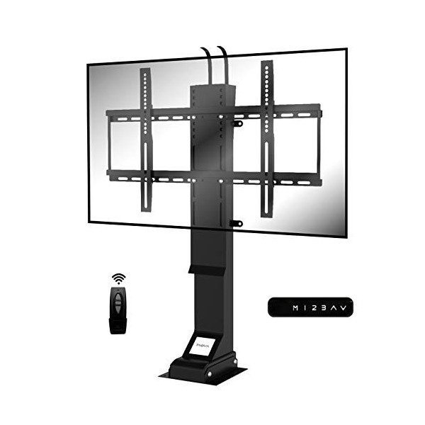 I-NOVA I8 Touch Support TV motorisé Ascenseur pour téléviseur 32"-70" TV Lift VESA 600X400mm mémoire Tactile, Ultra Silencieu