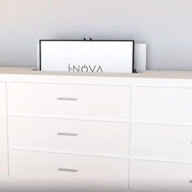 I-NOVA I8 Touch Support TV motorisé Ascenseur pour téléviseur 32"-70" TV Lift VESA 600X400mm mémoire Tactile, Ultra Silencieu