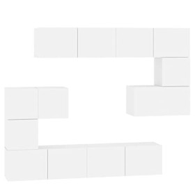 VEEKI Meuble TV, Meuble TV Suspendu, Meuble TV Industriel, Meuble TV Bois, Meuble Chambre, Convient pour Salon ou Chambre, Mu