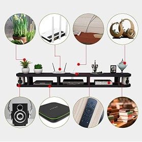 StrOux Meuble TV Flottant Meuble Meuble TV Meuble TV Unités murales pour Salon Meuble TV Meuble Mural Console TV Convient pou