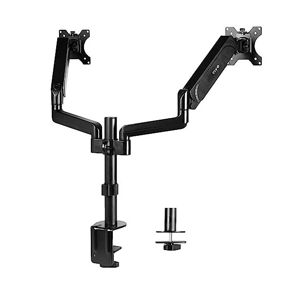 VIVO Support de Bureau, Acier, Noir, Taille Unique