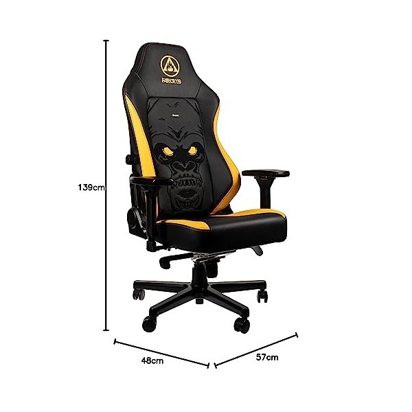 noblechairs Hero, Chaise Gaming Confortable, Chaise de Bureau Ergonomique, Siege Gamer, Gaming Chair, Fauteuil Ergonomique, C