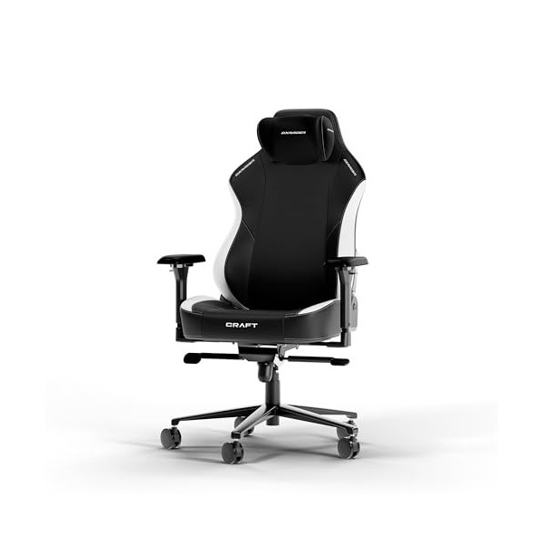 DXRacer CRAFT XL Noir & Blanc EPU Cuir Loriginal du Chaise Gaming