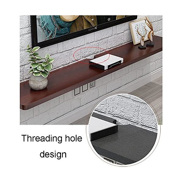 Meuble TV Meuble TV Unités Murales pour Salon Meuble TV Flottant Console TV en Bois pour Salon Meuble TV Armoire Murale/B/140