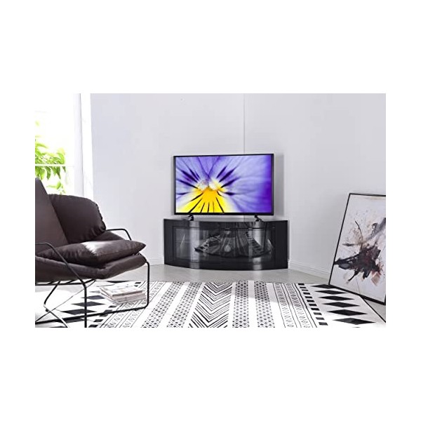 Centurion Supports Pangea Beam-thru incurvé Tru-corner Meuble TV 81,3 - 139,7 cm