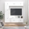 VEEKI Meuble TV, Meuble TV Suspendu, Meuble TV Industriel, Meuble TV Bois, Meuble Chambre, Convient pour Salon ou Chambre, En