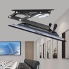 Support De Télévision Motorisé Au Plafond, Adjustable Electric TV Mount with Remote Control, Hidden Drop Down TV Lift, Telesc