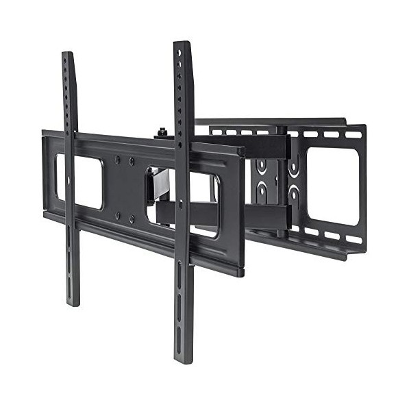 Manhattan 461283 Support Mural Universel inclinable et pivotant pour écrans Plats et incurvés de 37" à 70" Charge maximale 50