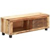WOODEY Meuble TV en bois recyclé massif 100 x 30 x 33 cm