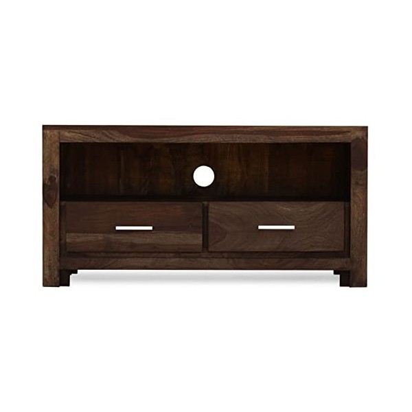 Meuble TV - Bois Massif de Palissandre laqué - Metro POLIS 102