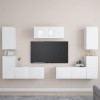 VEEKI Meuble TV, Meuble TV Suspendu, Meuble, Meuble TV avec Rangement，Meuble Industriel, Convient pour Salon ou Chambre, Ense