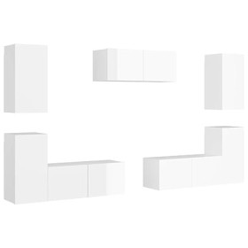 VEEKI Meuble TV, Meuble TV Suspendu, Meuble, Meuble TV avec Rangement，Meuble Industriel, Convient pour Salon ou Chambre, Ense