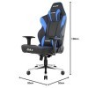 AKRacing Masters Series Max Fauteuil de Gaming, Simili Cuir, Noir, Bleu, Taille Unique
