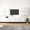 VEEKI Meuble TV, Meuble TV Suspendu, Meuble TV Industriel, Meuble TV Bois, Meuble Chambre, Convient pour Salon ou Chambre, En