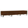 bujee Meuble TV Chêne Marron 150x36x30 cm Bois dingénierie