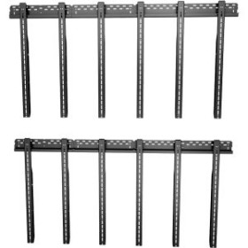 Atdec Th-vwvp ProAV Gamme Ensemble de vidéo Support Mural Vertical pour écrans allant jusquà 165,1&nbsp;Kilogram, Noir