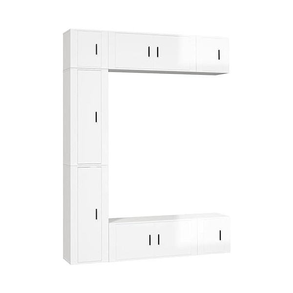 VEEKI Meuble TV, Meuble TV Suspendu, Meuble TV Industriel, Meuble TV Bois, Meuble Chambre, Convient pour Salon ou Chambre, En