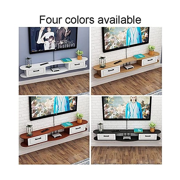 Meuble TV Meuble TV Unités murales pour salon Console multimédia Meuble TV flottant Meuble TV mural pour salon Salle de diver