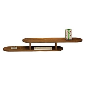 Meuble TV Flottant, Meuble TV Suspendu, Moderne Meuble TV Mural Murale pour Salon, Bureau- Fixé Au Mur Centre De Console Mult