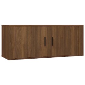 Meuble TV,Banc TV,Meuble TV Suspendu,Étagère TV Flottante, Support de Télévision Flottant Fixé au Mur Centre de Console Multi