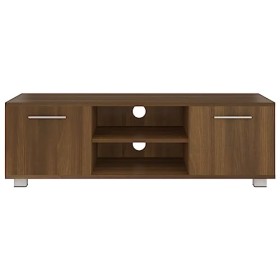 Générique Meuble TV Chêne Marron 110x40x35 cm Bois dingénierie,20.3 KG,340626, Meubles, Meubles TV