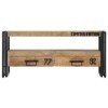 CUTSKY Meuble TV en bois de manguier massif 100 x 30 x 45 cm
