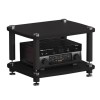 Support TV HiFi Rack AV Shelf 1/2/3/4 Niveaux Support Damplificateur De Support De Haut-parleur Support Damplificateur De B