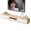 Meuble TV Mural Console multimédia Murale avec 2 Tiroirs, Meuble TV Mural Flottant de 47,2 Pouces, Étagère TV Flottante Centr