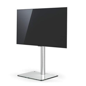 SPECTRAL Just-Racks Meuble TV en Verre et Aluminium 50 x 61 x 69,8 cm