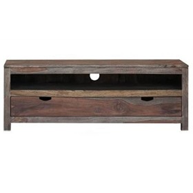 Meuble TV - Bois Massif de Palissandre huilé - Nature Grey 153