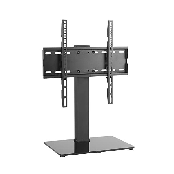 Metronic 451070 Support TV Pied Pivotant Support Table TV et Moniteur dOrdinateur de 32-55 Pouces Écran LED/LCD Rotatif Haut